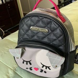 Betsey Johnson backpack purse